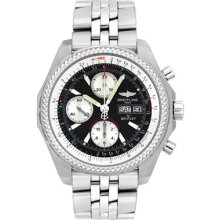 Breitling Bentley GT Racing Chronograph Steel Black Mens Watch A1336313-B724SS