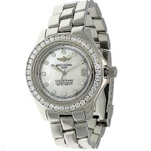 Breitling Colt Oceane Womens Diamond Watch 2.25 Ctw