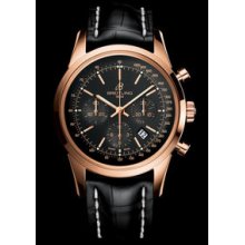 Breitling Transocean Chrono Red Gold Watch #510