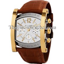 Bulgari Assioma 48mm Steel/Gold Chronograph Watch AA48C6SGLDCH