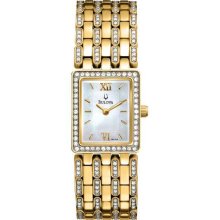 Bulova Ladies Crystal - 98L159 Analog Watches : One Size