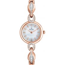 Bulova Ladies Crystal - 98L164 Watches : One Size