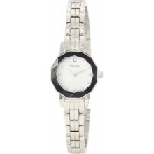 Bulova Ladies Diamond - 96P128 Watches : One Size