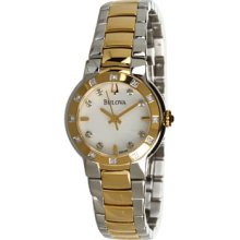 Bulova Ladies Diamond - 98R168 Analog Watches : One Size
