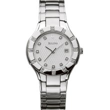 Bulova Ladies Diamond Set Watch 96R111