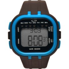 C9 By Champion Men's Plastic Strap Digital Watch - Black & Blue