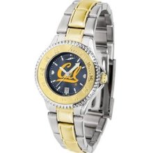 Cal Golden Bears Ladies Stainless Steel and Gold Tone Watch