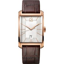 Calvin Klein Window Leather Mens Watch K2M21620