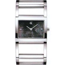 Calvin Klein Women's Women's Dress K0428183 Silver Stainless-Steel