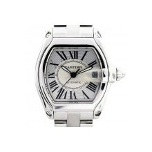 Cartier Roadster W62025V3 Stainless Steel Mens Watch