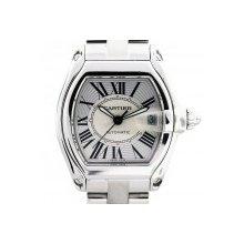 Cartier Roadster W62025V3 Stainless Steel Mens Watch