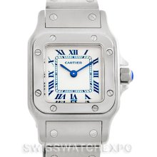 Cartier Santos Galbee Ladies Steel Quartz Watch 1565