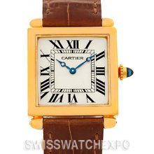Cartier Tank Obus 18k Yellow Gold Quartz Watch