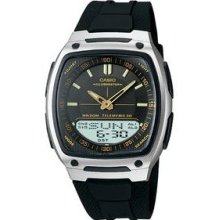 Casio AW81-1A2V World Time Data Bank Mens Watch