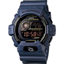 Casio G-shock Gw-8900nv-2jf Multiband 6 Navy Blue Tough Solar Watch