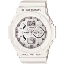 Casio G Shock Men s GA150 7A Matte White 3D Digital Sport Watch