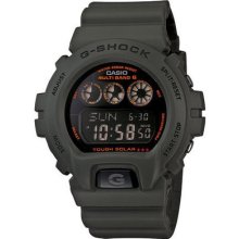 Casio G-shock Military Green Solar Atomic Radio Men's Watch Gw-6900kg-3jf