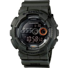 Casio Gd100ms-3 Men's Watch Dark Gray Plastic Resin G-shock Digital Dial Strap