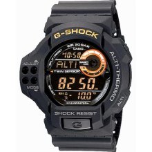 Casio GDF100-1B Men's G-Shock Shock Resistant World Timer Dive Watch