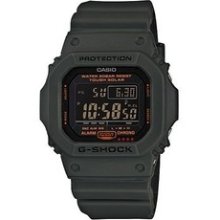 Casio Men's G-shock G-force Chronograph Olive Green Resin G5600kg-3 Watch