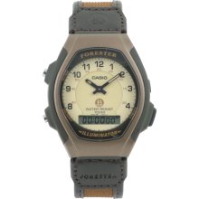 Casio Mens Sport Casual Watch with Champagne Dial and Tan Band