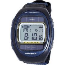 Casio Men's Wl20b-2a Blue Resin Quartz Watch With Digital Dial