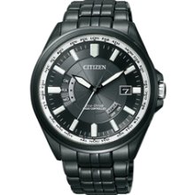 CB0014-52E - Citizen Promaster Air Global Radio Controlled Black IP 100m Sapphire Japan Pilots Watch