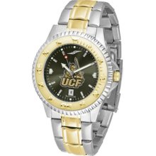 Central Florida Golden Knights UCF Mens Two-Tone Anochrome Watch