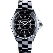 Chanel J12 Classic Black Ceramic 33 MM Ladies Watch - H0682