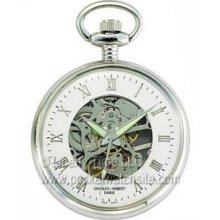 Charles Hubert 3673 Mechanical 17 Jewel Pocket Watch
