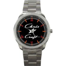 Chris Craft Boat Sport Metal Watch Custom Rare