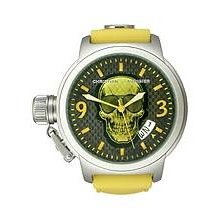 Christian Audigier Eternity Collection Temptation-Yellow Black Dial Unisex watch #ETE-129