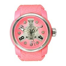 Christian Audigier Intensity Collection Spoiler Pink Dial Women's watch #INT319