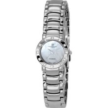 Christina Design London Stainless Steel Ladies 12 Diamond Bracelet Watch