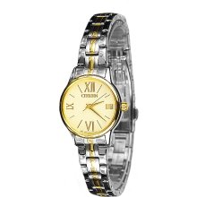 Citizen Ladies Two Tone Fashion Dress Quartz Watch EX0294-58P