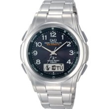 Citizen Mcs1-302 F/s Free Ems Shipping Men's Wrist Watch Cbm Q&q Solarmate