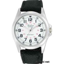 Citizen Q&q Falcon Analog Display White Vw86-850 Men's Watch