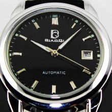 Cool Elegant Nice Calendar Mechanical Automatic Men's Wrist Watch, Jr1-bkw