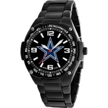 Dallas Cowboys Game Time Warrior Black IP Wrist Watch ...