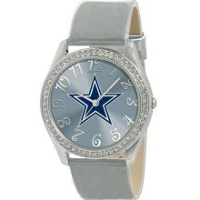Dallas Cowboys Glitz Ladies Watch - Nfl-gli-dal
