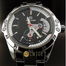 Date Luxury Elegant Fashion Mechanical Automatic Steel Men Wrist Watch Wt198