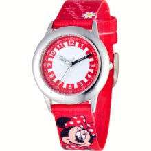 Disney Girl's Minnie Mouse Time Teacher Watch