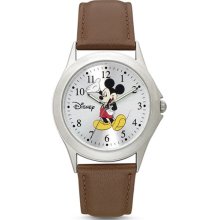Disney Mens Mickey Mouse Strap Watch