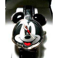 Disney Mickey Mouse Face Watch In The Box