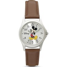 Disney Womens Mickey Mouse Strap Watch