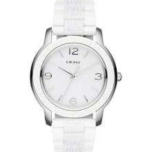 DKNY Glitz White Dial Ladies Watch NY8423 ...