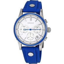 DKNY NY8173 Chronograph Blue Rubber Strap Ladies Watch