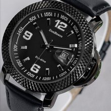 Don Bosco Leather Band Men' S Wrist Watch / Db632 / Korea Fashion Style Casual