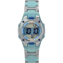 Dunlop DUN-101-L04 - Dunlop Lady Digital Chronograph Watch, Blue Dial And Band.