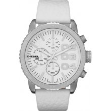 DZ5330 Diesel Ladies Franchise Chronograph White Watch